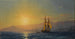 Tramonto sul mare - Ivan Konstantinovich Aivazovsky — vista dell’opera