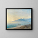 La baie di Yalta con le montagne Magobi e Ai-Petri - Ivan Konstantinovich Aivazovsky — quadro incorniciato alla parete