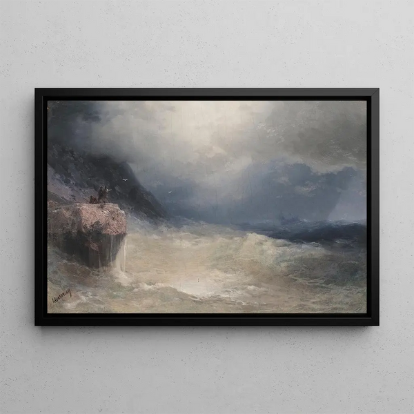 Ivan Konstantinovich Aivazovsky - The Survivor.webp