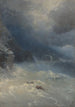 La tempête au cap Aya - Ivan Konstantinovich Aivazovsky — vista dell’opera