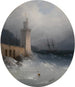 Vista della costa amalfitana - Ivan Konstantinovich Aivazovsky — vista dell’opera