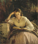 Donna che legge il ritratto della moglie dell'artista - Ivan Kramskoi — vista dell’opera