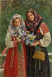 Jeunes paysannes - Ivan Semenovich Kulikov — vista dell’opera