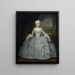 Ritratto di Sarah Eleanore Fairmore - Ivan Vishnyakov — quadro incorniciato alla parete
