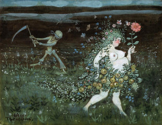 Ivar Arosenius - Life and Death.webp