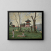 Paesaggio giapponese - Ivo Puhonny — quadro incorniciato alla parete