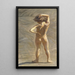 Fausto Studio di un ragazzo nudo - JAG Acke — quadro incorniciato alla parete