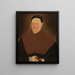 Ritratto di una vecchia signora - J. C. Robinson — quadro incorniciato alla parete