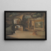 Una Sala al Palazzo Borghese - J.Th. Hansen — quadro incorniciato alla parete