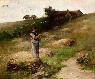 Il mietitore di fieno - J Charles Arter — vista dell’opera