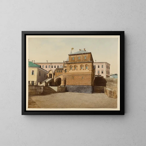 Maison à Moscou - J Daziaro — quadro incorniciato alla parete