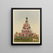 Tserkov Pokrova sur Filiakh - J. Daziaro — quadro incorniciato alla parete