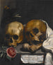 Nature morte di vanità - J. Falk — vista dell’opera