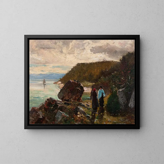 J Henry Sandham - Path By The River Murray Bay Lower St Lawrence Can.webp