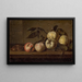 Natura morta con frutta - J. Morell — quadro incorniciato alla parete