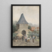 Porte de Veer à Schoonhoven - J de Jong Ezn — quadro incorniciato alla parete