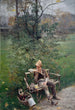 Un Apprenti Peintre - Jacek Malczewski — vista dell’opera