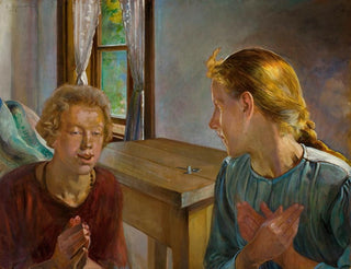 Annunciazione - Jacek Malczewski — vista dell’opera