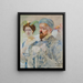 Autoritratto - Jacek Malczewski — quadro incorniciato alla parete