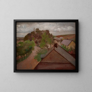 Jacek Malczewski - Country Landscape with a Road.webp