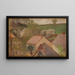 Paesaggio di campagna con case - Jacek Malczewski — quadro incorniciato alla parete