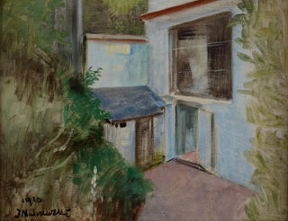 Jacek Malczewski - From Ones Own Villa.webp