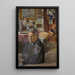 Helena, sœur de l'artiste, à l'intérieur - Jacek Malczewski — quadro incorniciato alla parete