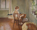 Interno con la chimera che suona la chitarra - Jacek Malczewski — vista dell’opera