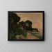 Paesaggio - Jacek Malczewski — quadro incorniciato alla parete