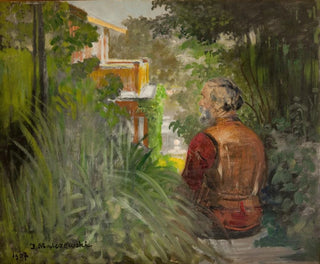 Jacek Malczewski - Landscape with a Palace.webp
