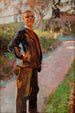 Paesaggio con il Figlio dell'Artista su un Sentiero - Jacek Malczewski — vista dell’opera