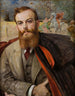 Ritratto di Adam Cybulski - Jacek Malczewski — vista dell’opera