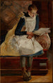 Ritratto della Figlia dell'Artista, Julia - Jacek Malczewski — vista dell’opera