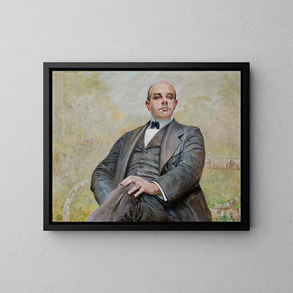 Ritratto di Edward Maurizio - Jacek Malczewski — quadro incorniciato alla parete