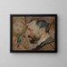 Ritratto di Feliks Jasieski - Jacek Malczewski — quadro incorniciato alla parete