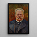 Ritratto di Leon Schenrich - Jacek Malczewski — quadro incorniciato alla parete