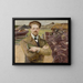 Ritratto di Władysław Reymont - Jacek Malczewski — quadro incorniciato alla parete
