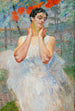 Ritratto di una donna con sorbiers - Jacek Malczewski — vista dell’opera