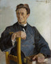 Ritratto del sacerdote Henryk Radomiski circa 1870 dopo 1925 - Jacek Malczewski — vista dell’opera