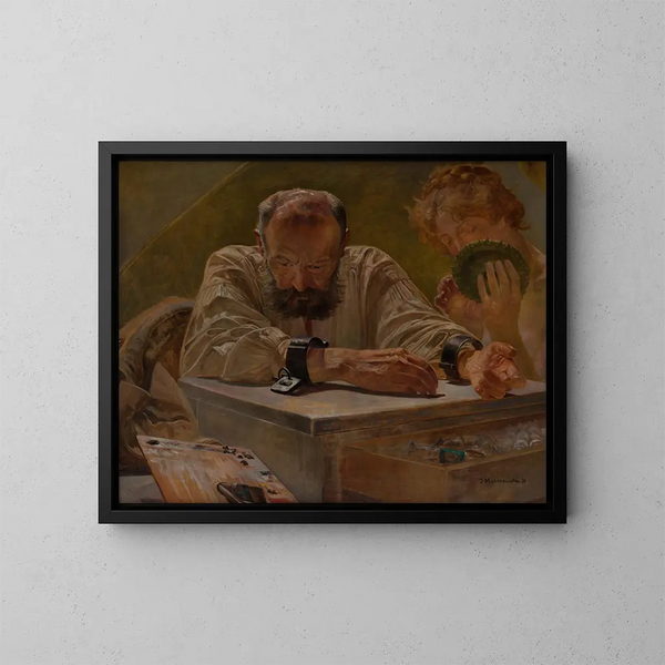 Relaxation - Jacek Malczewski — quadro incorniciato alla parete