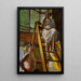 Satyre et un Modèle - Jacek Malczewski — quadro incorniciato alla parete