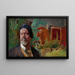 Autoritratto - Jacek Malczewski — quadro incorniciato alla parete