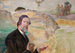 Autoritratto con una strada polacca - Jacek Malczewski — vista dell’opera