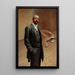 Autoritratto con tavolozza - Jacek Malczewski — quadro incorniciato alla parete
