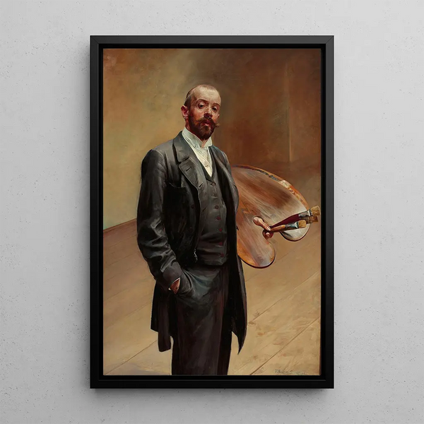 Jacek Malczewski - Selfportrait with palette.webp