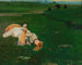 Fille de berger dans un pré - Jacek Malczewski — vista dell’opera