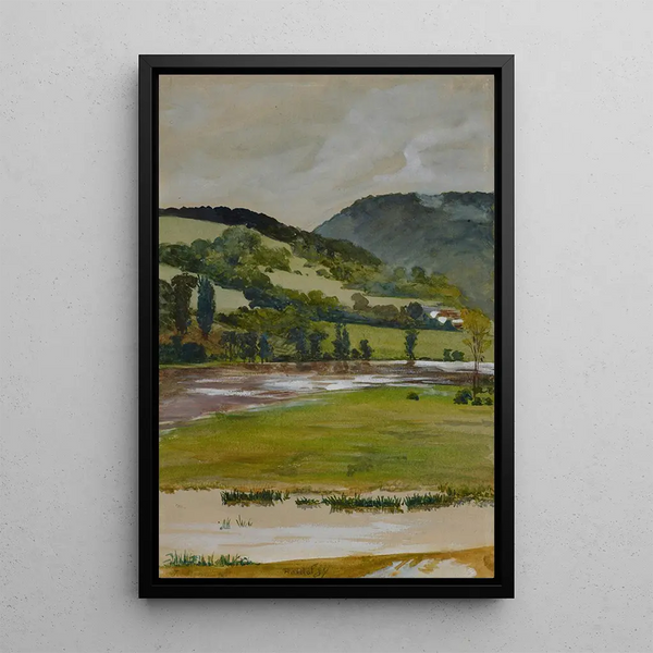 Jacek Malczewski - Spring landscape from Rozd.webp