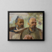 Due teste di uomini anziani - Jacek Malczewski — quadro incorniciato alla parete