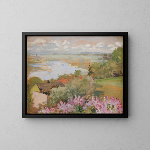 Vallée de la Vistule depuis Zwierzyniec - Jacek Malczewski — quadro incorniciato alla parete