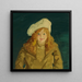 Jackie Jacqueline Hudson - George Wesley Bellows — quadro incorniciato alla parete